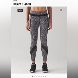 [LULULEMON] INSPIRE LEGGINGS